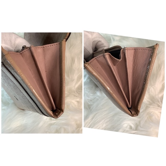COPY - 🛍 GUCCI Blush Pink Patent Microguccissima Leather Continental Wallet🛍 - Picture 9 of 10